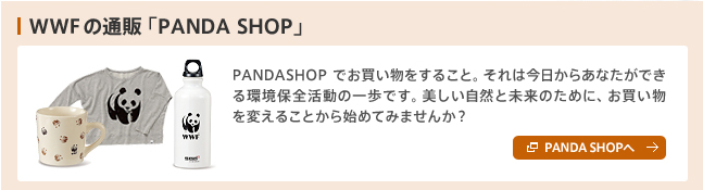 WWFの通販「パンダショップ」