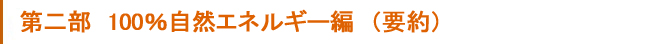 最終報告　100％自然エネルギーによる供給（要約）