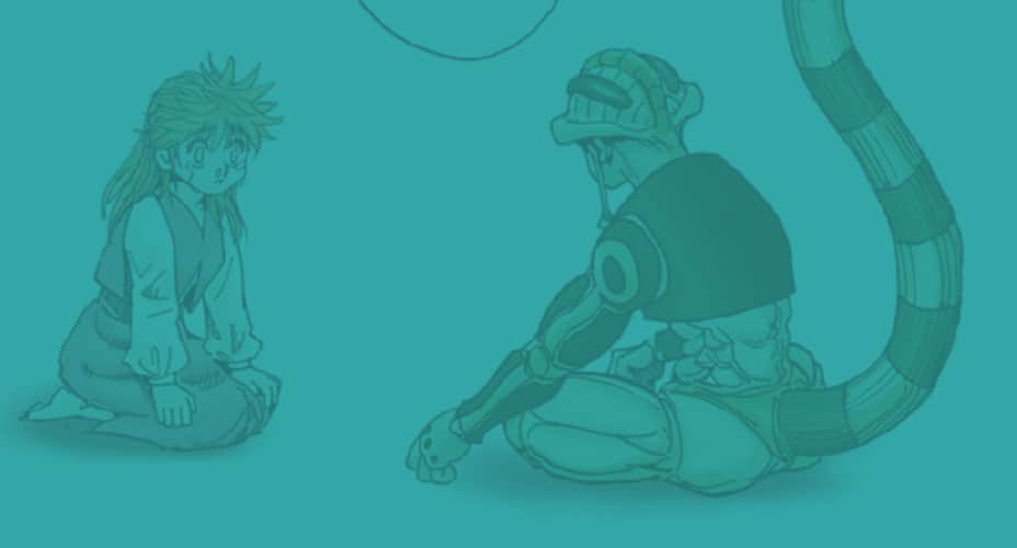 HUNTER×HUNTERの紙面