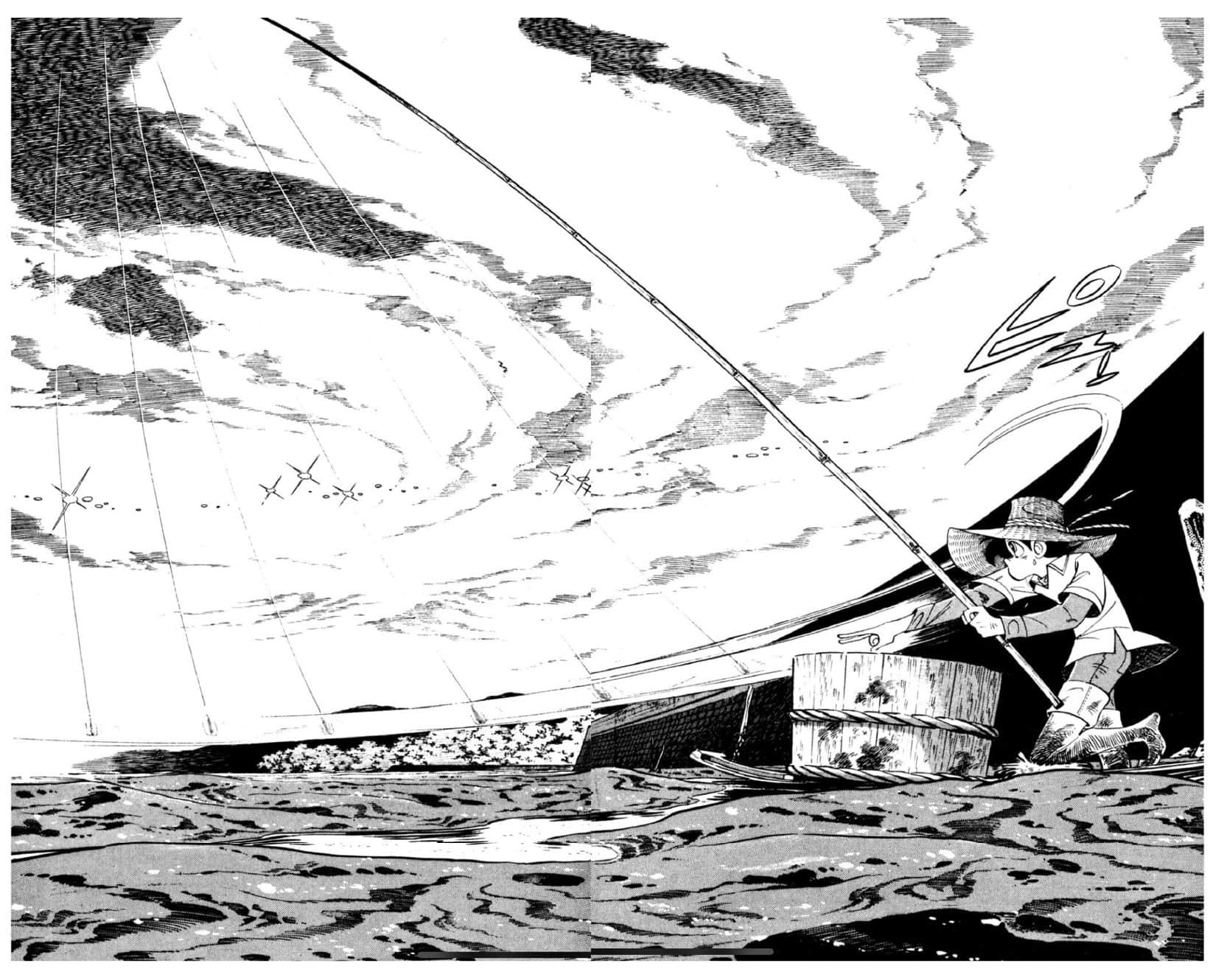 釣りキチ三平の紙面