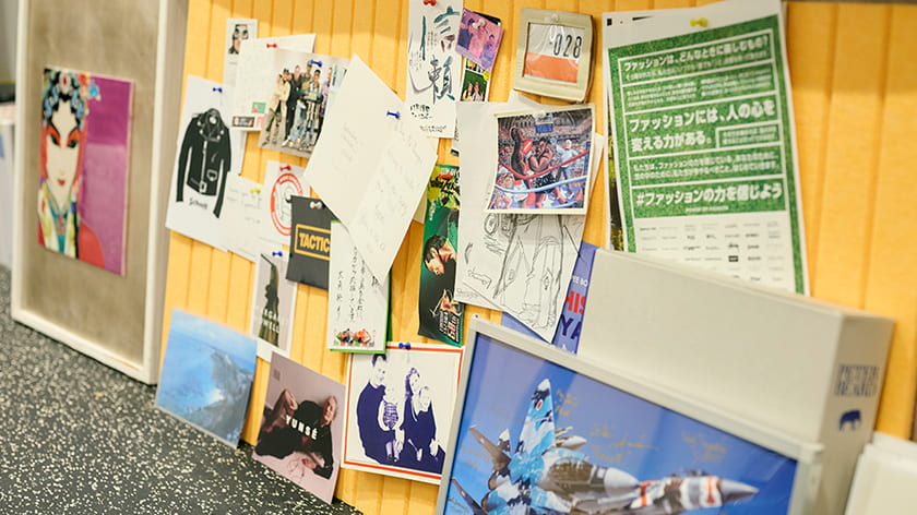 クリエイティブにあふれた社長室 写真