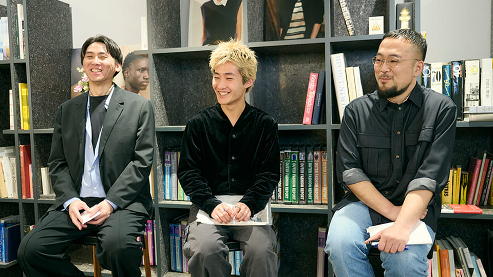 株式会社TSI ナノ・ユニバース事業部 阿部 晃さん/大澤 凱心さん/大森 拓実さん 写真