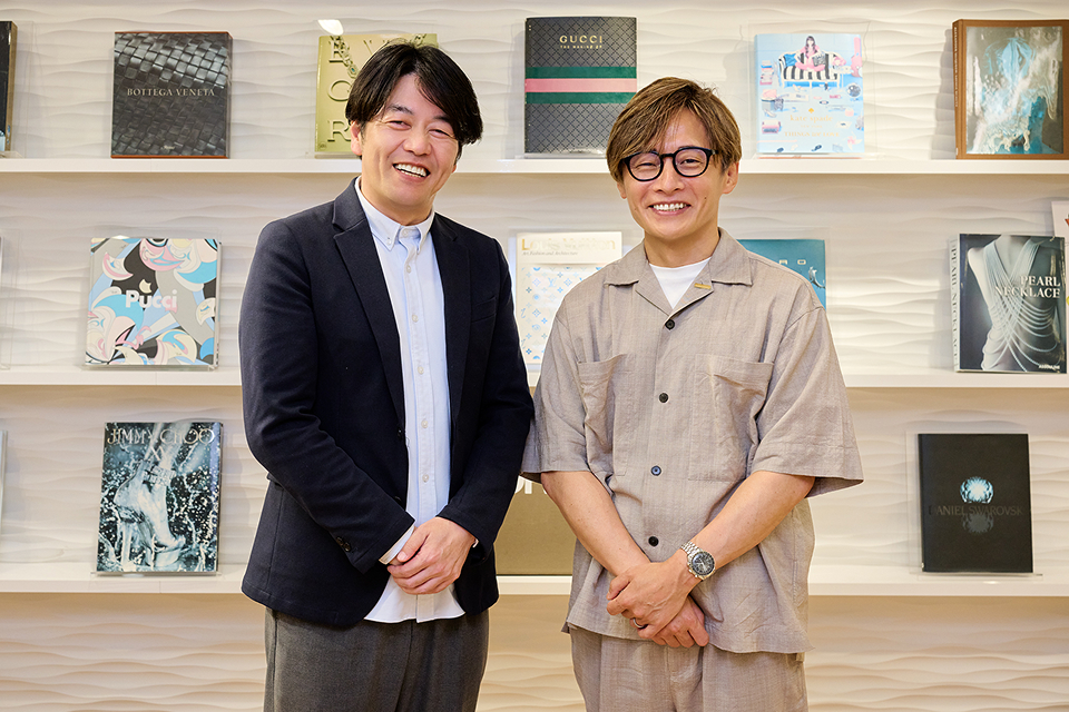 加福真介さん、堀井 謙一郎さん 写真