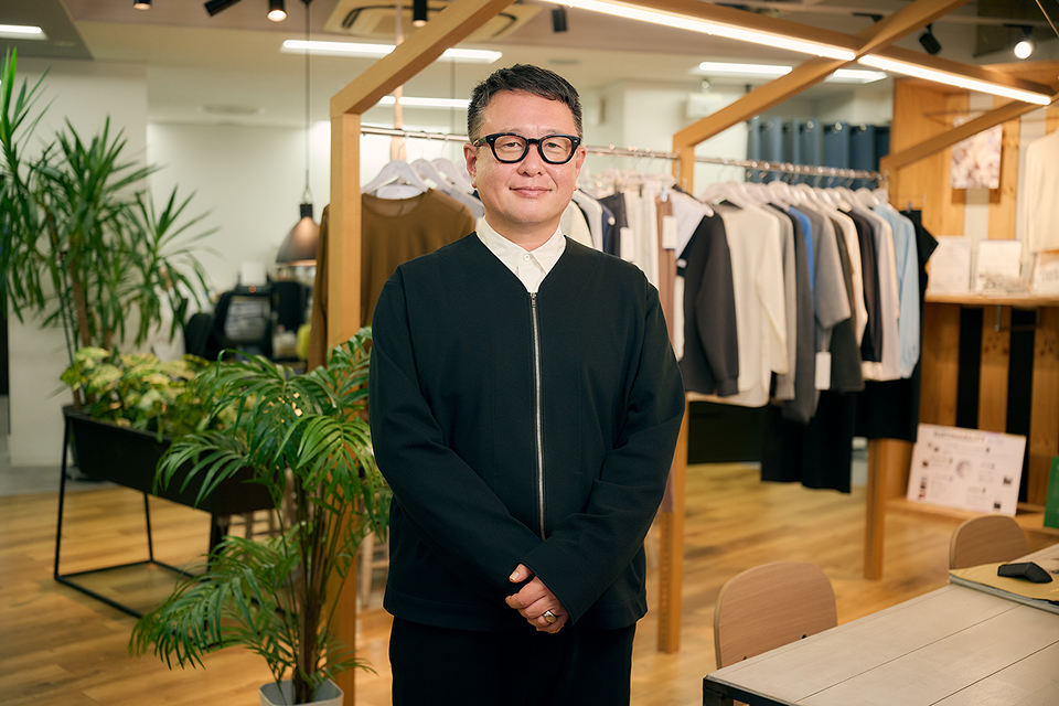株式会社ナカノアパレル 中野一憲さん 写真