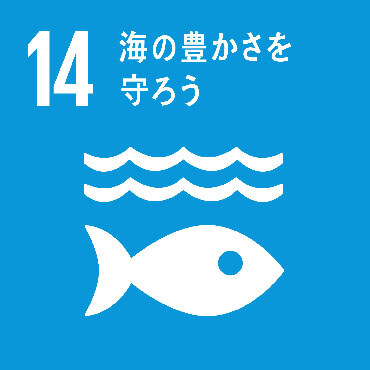 SDGs Goal :14 持続可能な開発のために海洋・海洋資源を保全し、持続可能な形で利用する