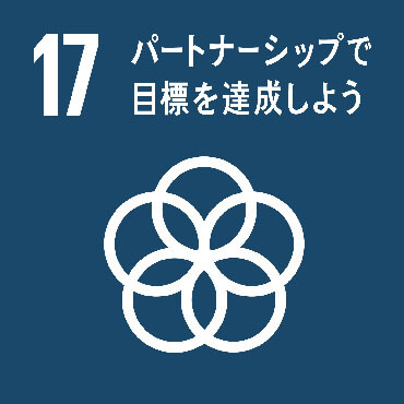 SDGs Goal :17 持続可能な開発のための実施手段を強化し、グローバル・パートナーシップを活性化する