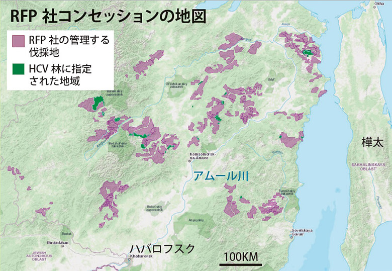 保全すべき地域を特定した地図はインターネット上に公開され、世界中からアクセス・閲覧可能。
