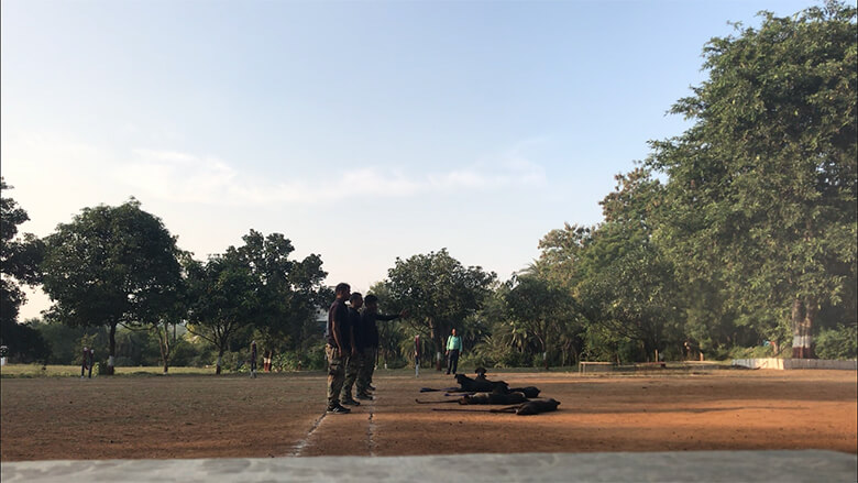 WWFインドが実施しているトラ保護プロジェクトの一環で支援しているインド、ボパール(Bhopal)にある野生生物探知犬の訓練施設。野生生物探知犬は、インドの他にも中国やアメリカ、ケニアなどで導入されている