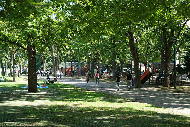 自然豊かな大通公園