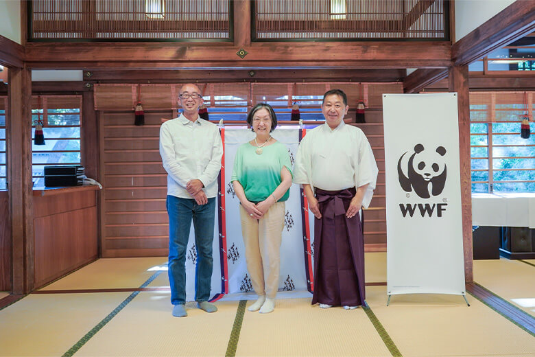 登壇者3人で撮影、楽しい有意義なお話をありがとうございました