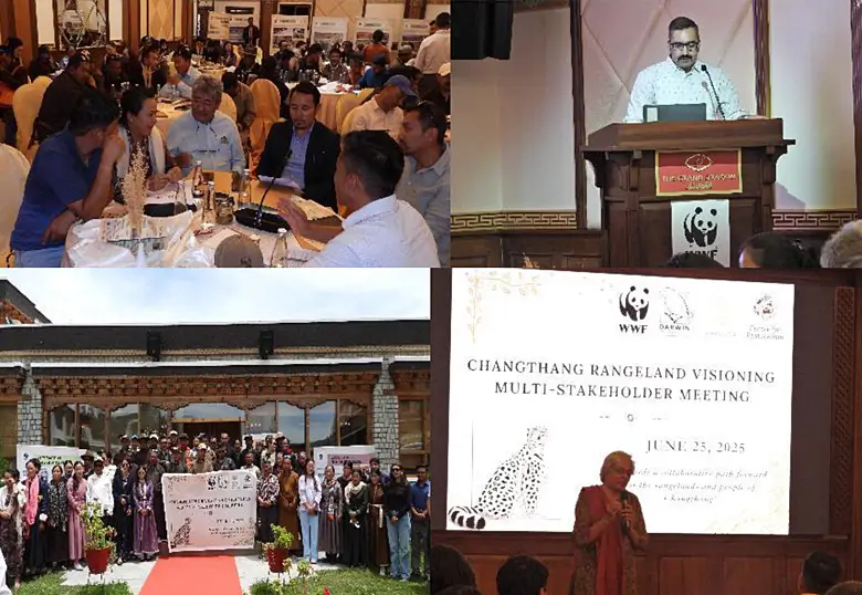 WWFインドはチャンタン地方でユキヒョウやオオカミと人の間で生じる「あつれき」を防ぐため、家畜の損失状況などを分析し住民と協議。被害の大きなエリアを中心に、肉食動物が夜、家畜に近づくのを防ぐため、400個以上の懐中電灯や20個の自動照明装置を配布しました。効果についての検証も予定しています。