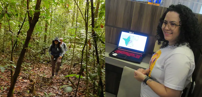 カメラトラップ調査の現場とデイジー・フェレイラ博士