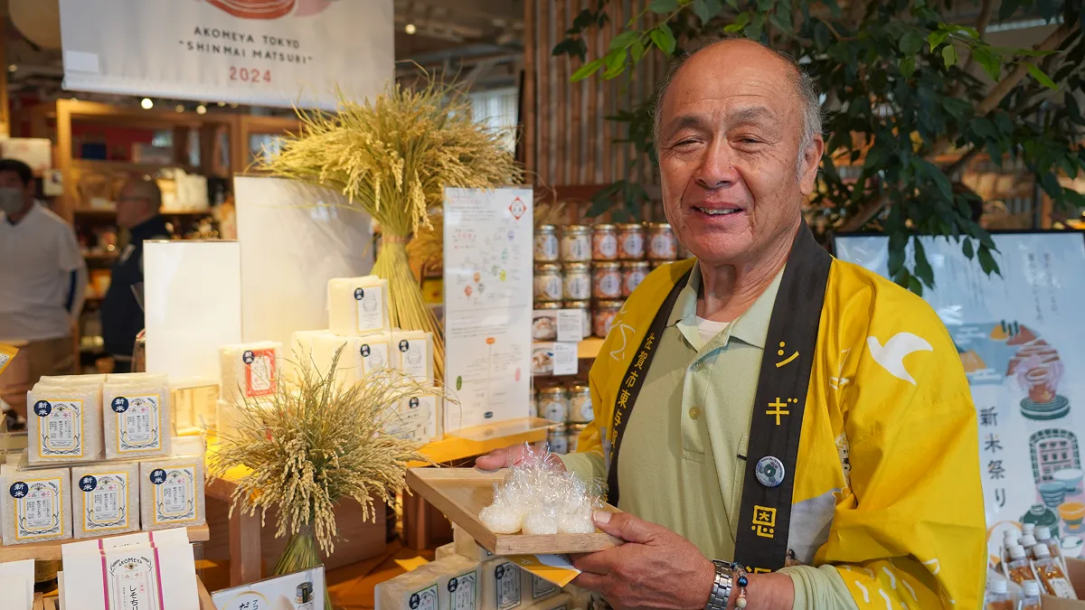 2024年の試食販売の様子