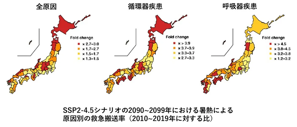 第3次気候変動影響評価報告書の健康被害に関する図を日本語に修正