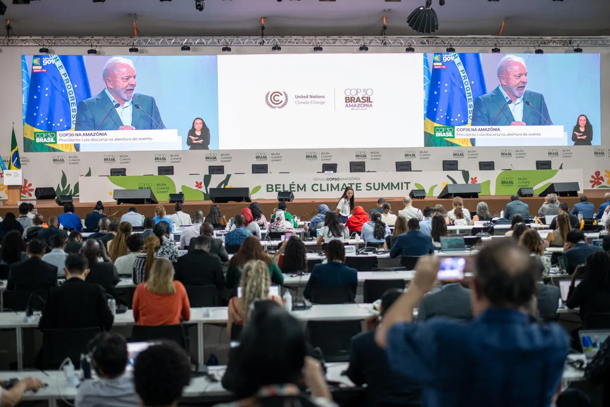 COP30においてブラジル政府はTFFFの創設、およびそれに先駆けて最初の出資国として10億米ドルの出資を発表した