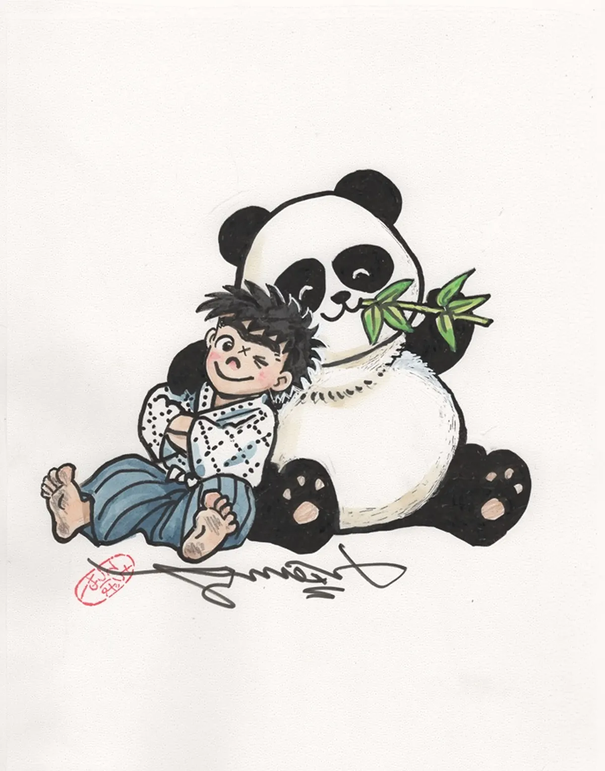 WWFジャパン50周年にお寄せいただいた特別イラスト